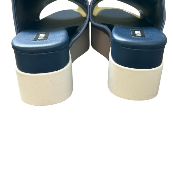 DKNY Slip-on Platform Mule Sandals Sz 10 - Picture 2 of 13